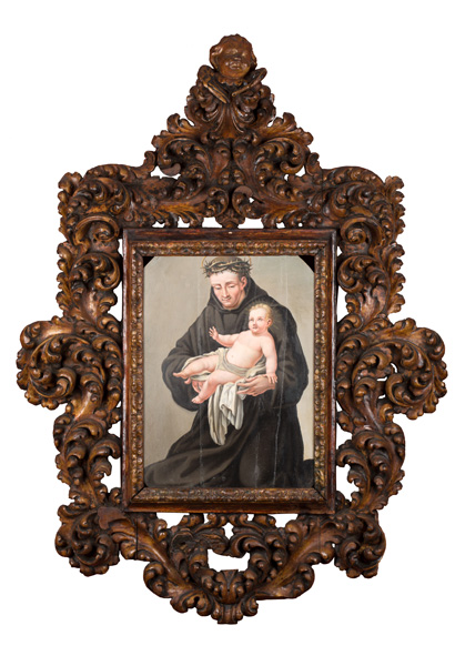 San Juan de Dios con el Niño Jesús en brazos